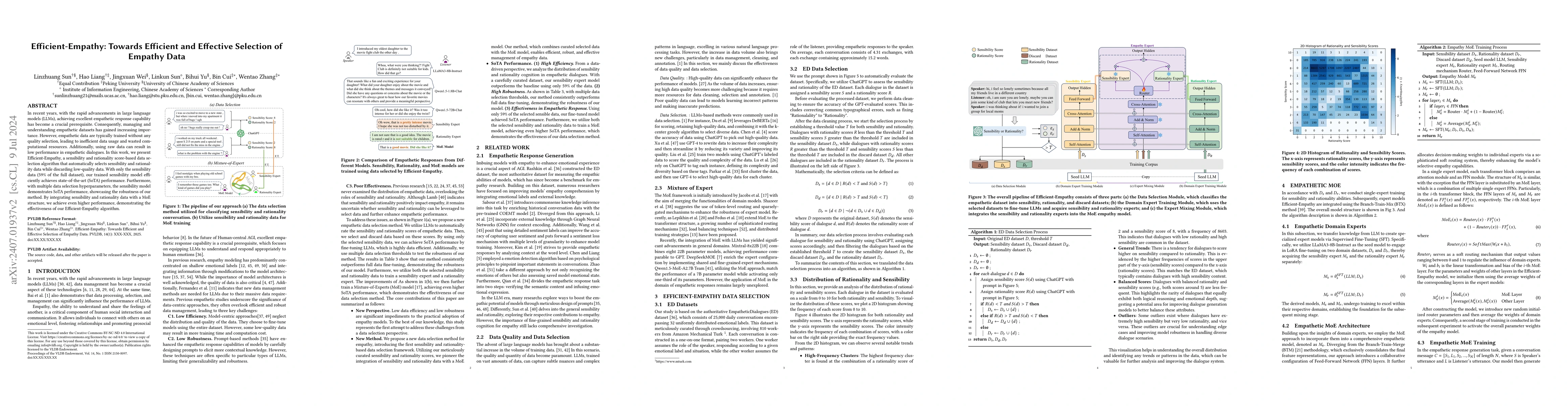 Thumbnail for Efficient-Empathy: Towards Efficient and Effective Selection of Empathy
  Data