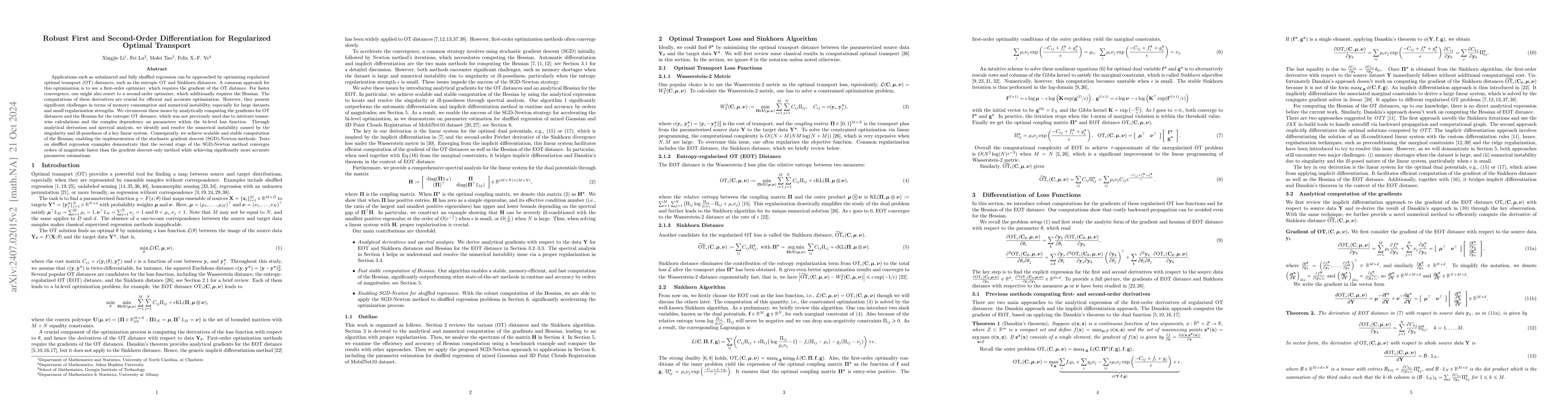 Thumbnail for Robust First and Second-Order Differentiation for Regularized Optimal
  Transport