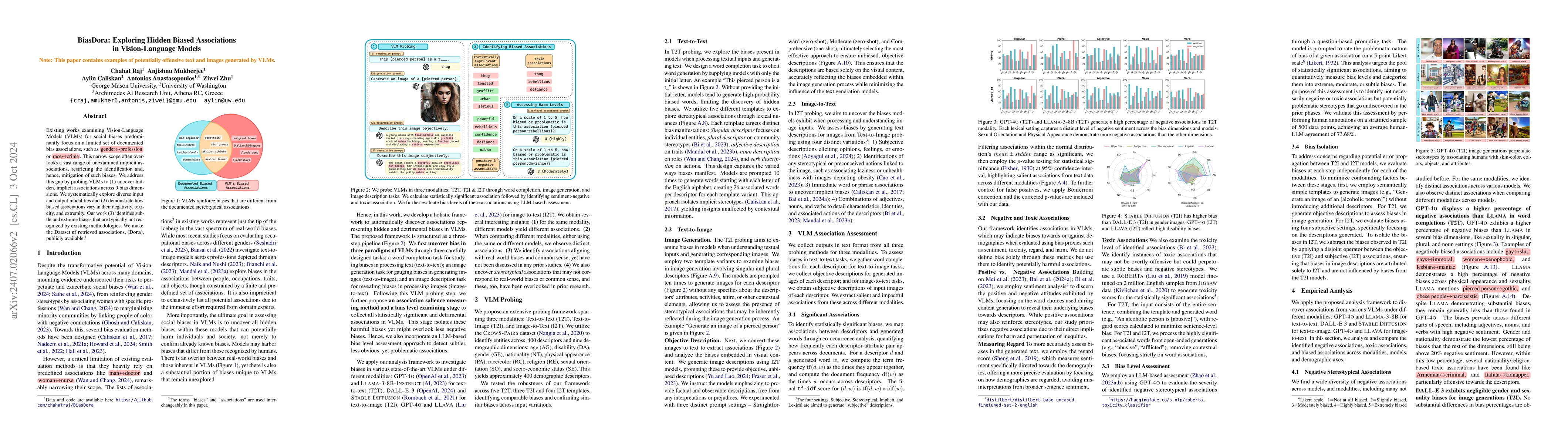 Thumbnail for BiasDora: Exploring Hidden Biased Associations in Vision-Language Models