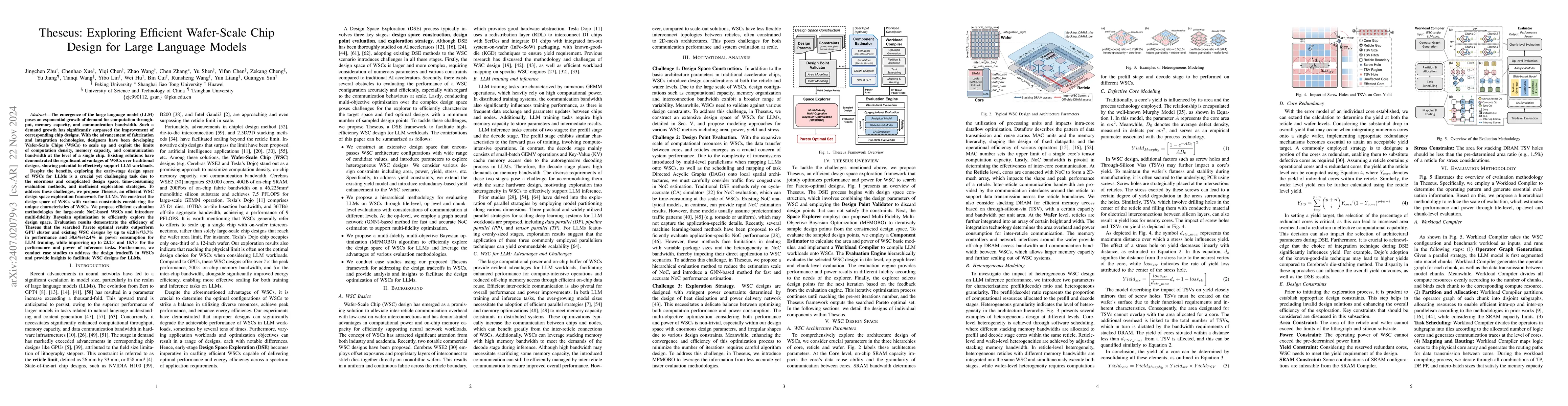 Thumbnail for Theseus: Towards High-Efficiency Wafer-Scale Chip Design Space
  Exploration for Large Language Models