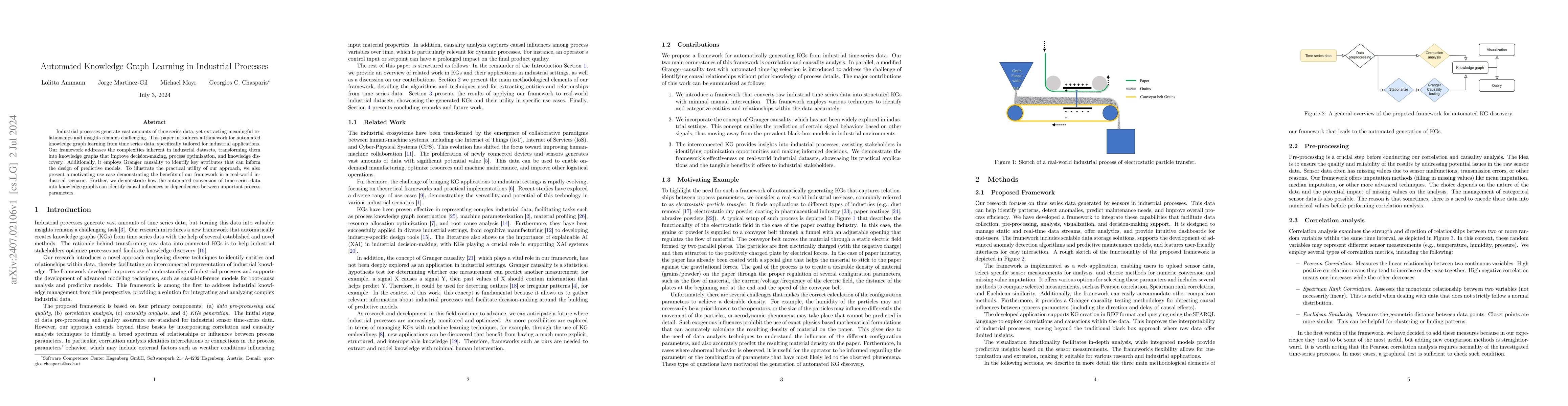 Thumbnail for Automated Knowledge Graph Learning in Industrial Processes