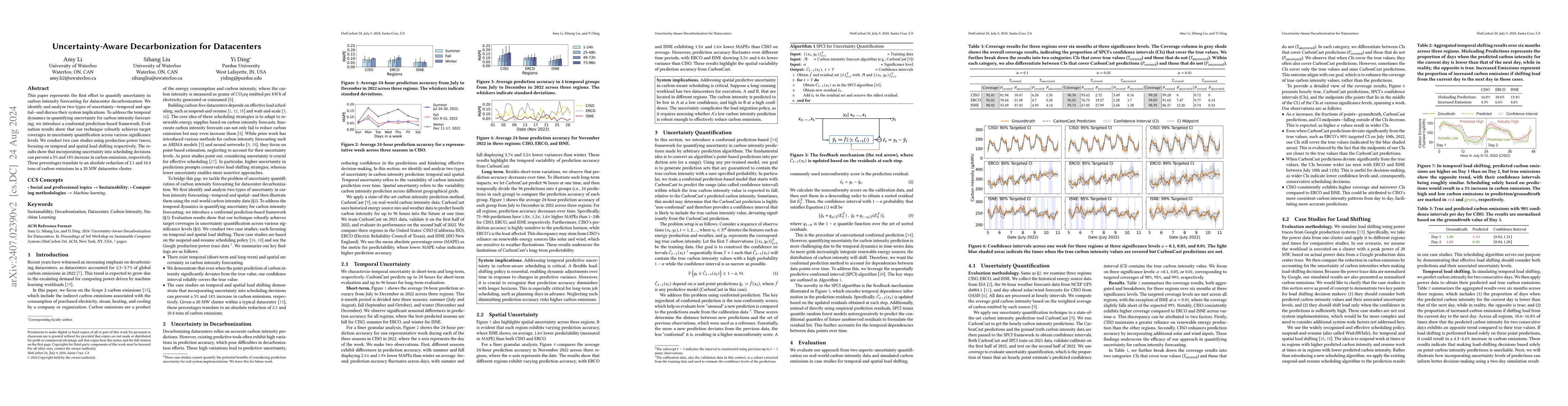 Thumbnail for Uncertainty-Aware Decarbonization for Datacenters