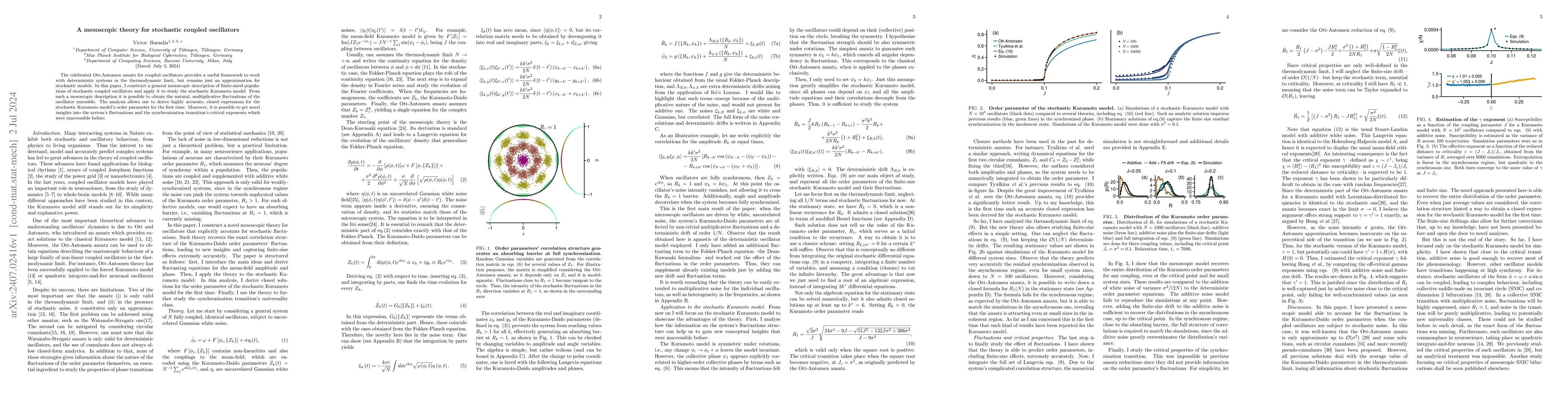Thumbnail for A mesoscopic theory for stochastic coupled oscillators