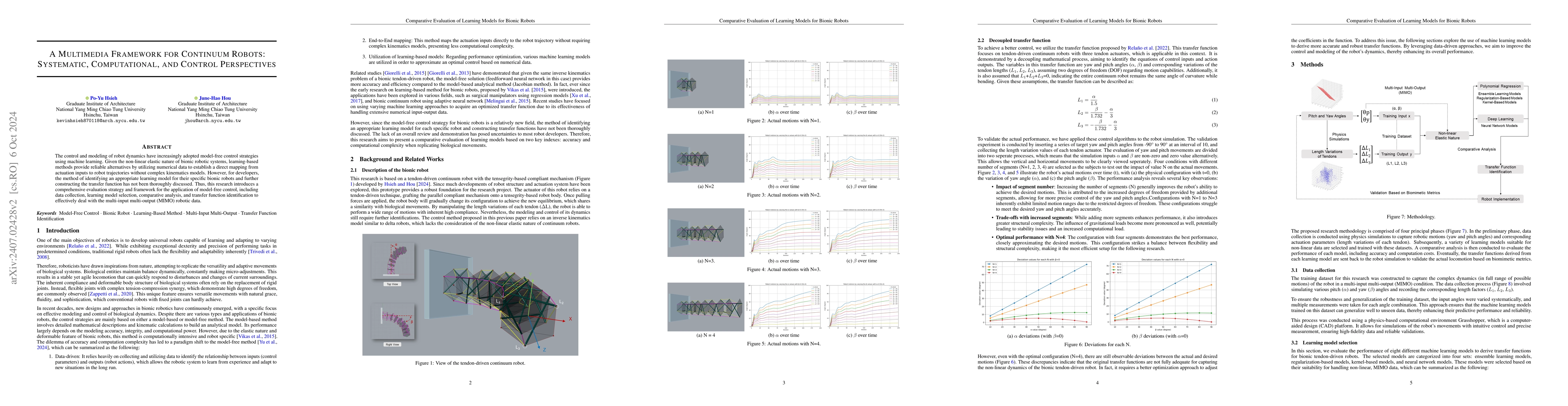 Thumbnail for Comparative Evaluation of Learning Models for Bionic Robots: Non-Linear
  Transfer Function Identifications
