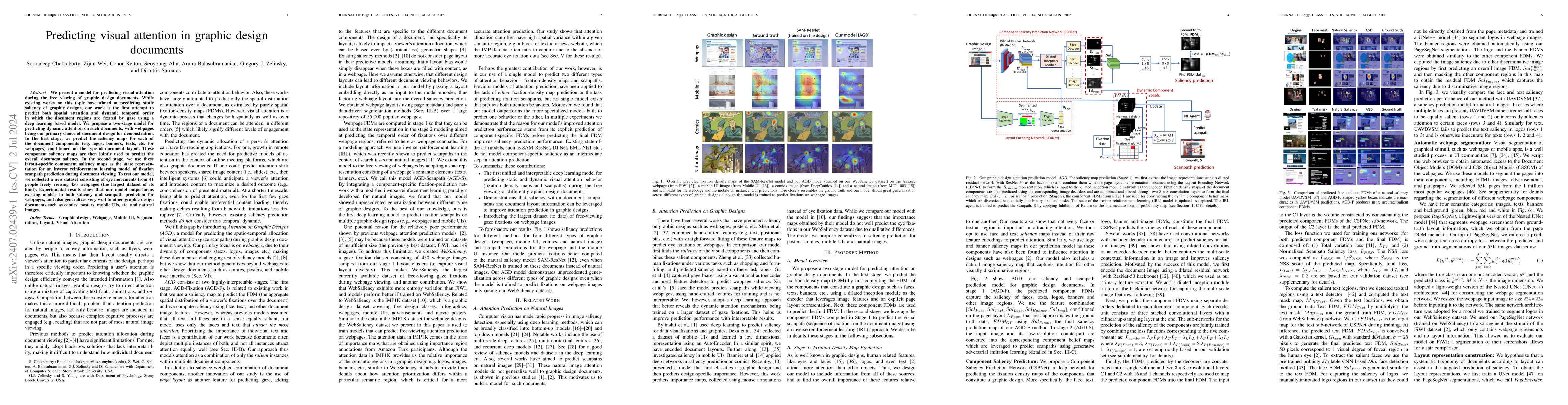 Thumbnail for Predicting Visual Attention in Graphic Design Documents