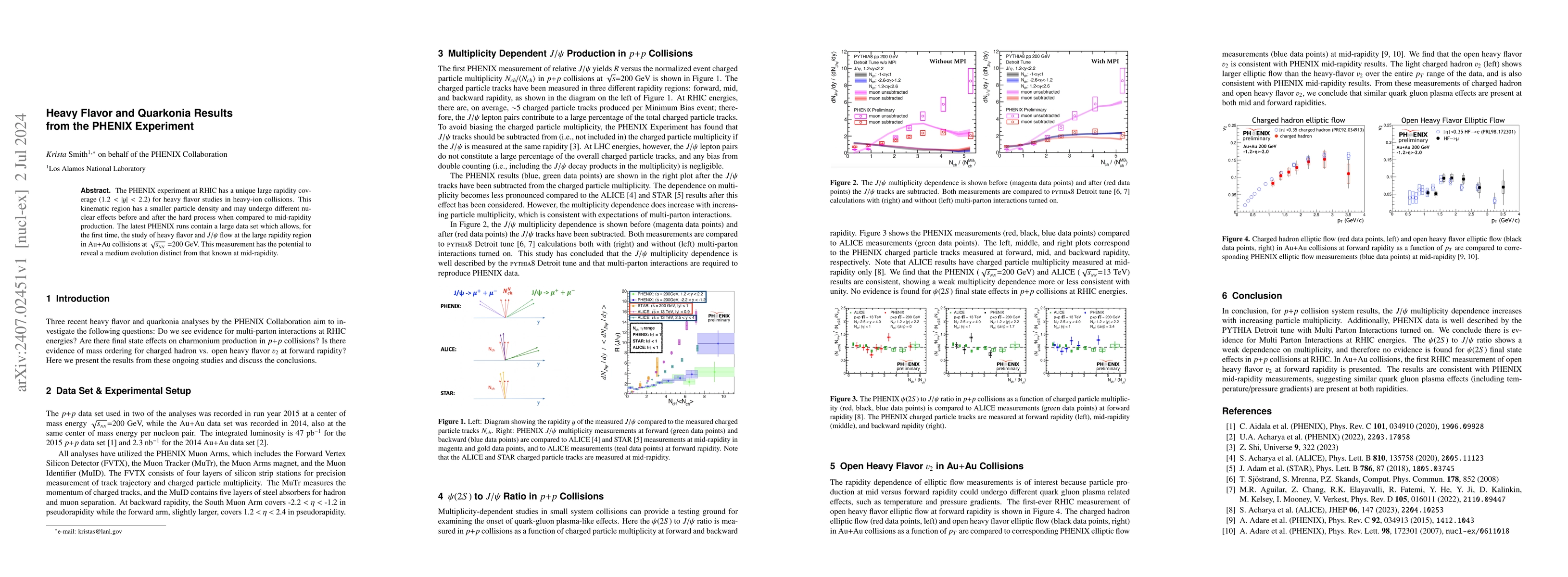 Thumbnail for Heavy Flavor and Quarkonia Results from the PHENIX Experiment