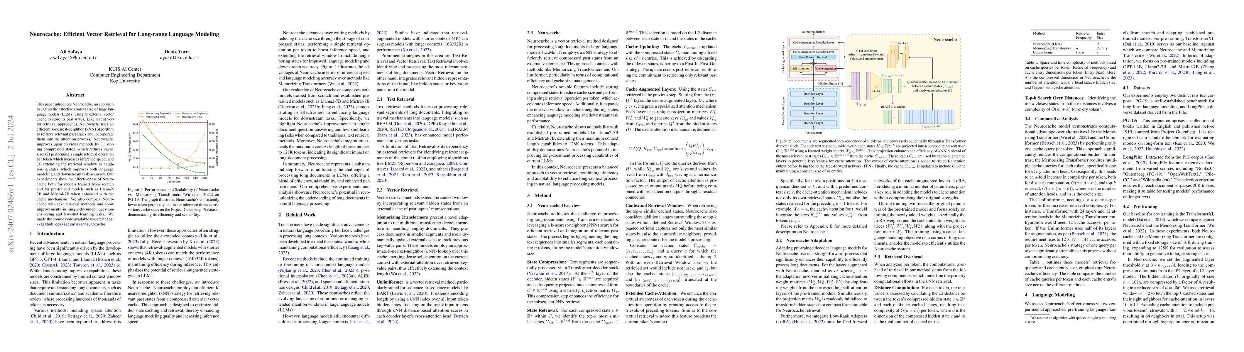 Thumbnail for Neurocache: Efficient Vector Retrieval for Long-range Language Modeling