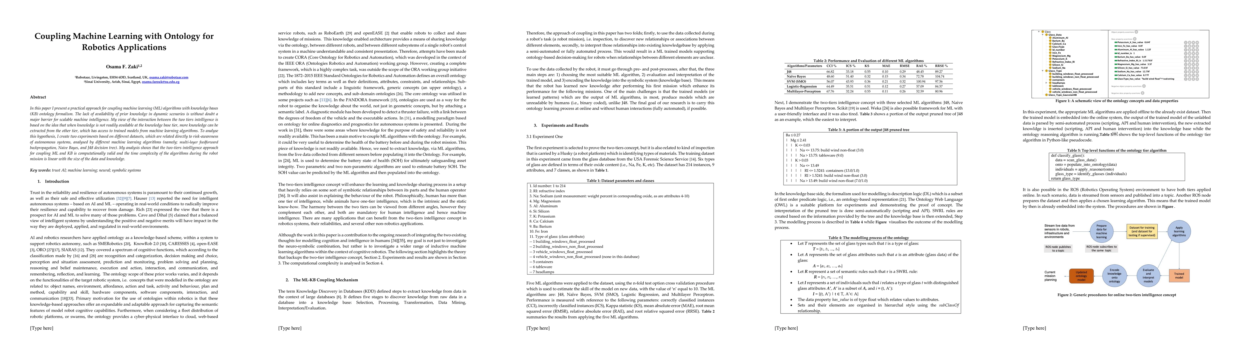 Thumbnail for Coupling Machine Learning with Ontology for Robotics Applications