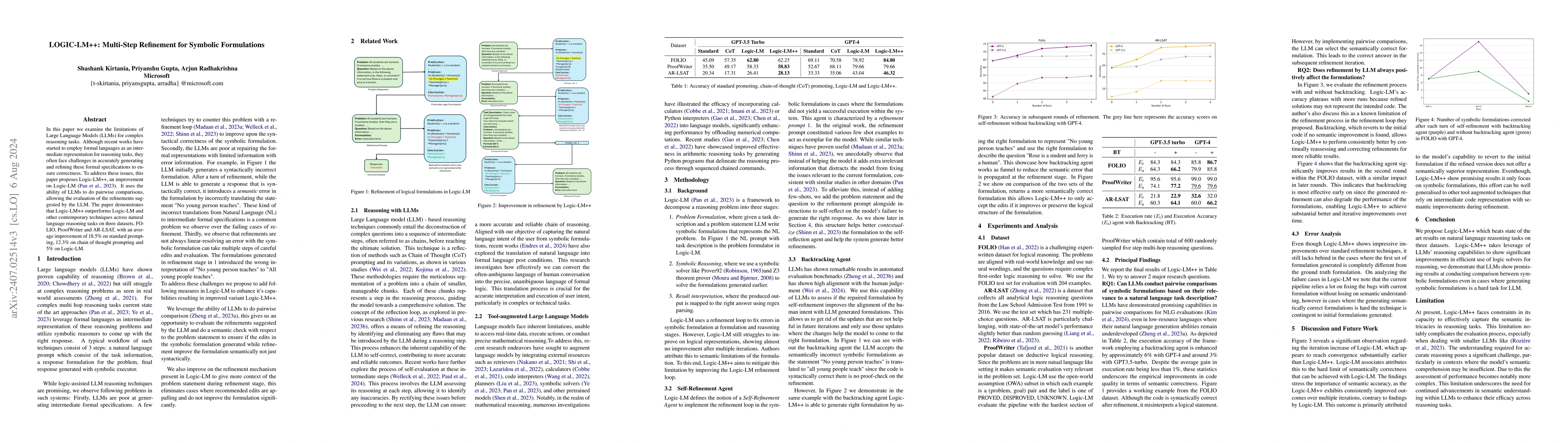 Thumbnail for LOGIC-LM++: Multi-Step Refinement for Symbolic Formulations