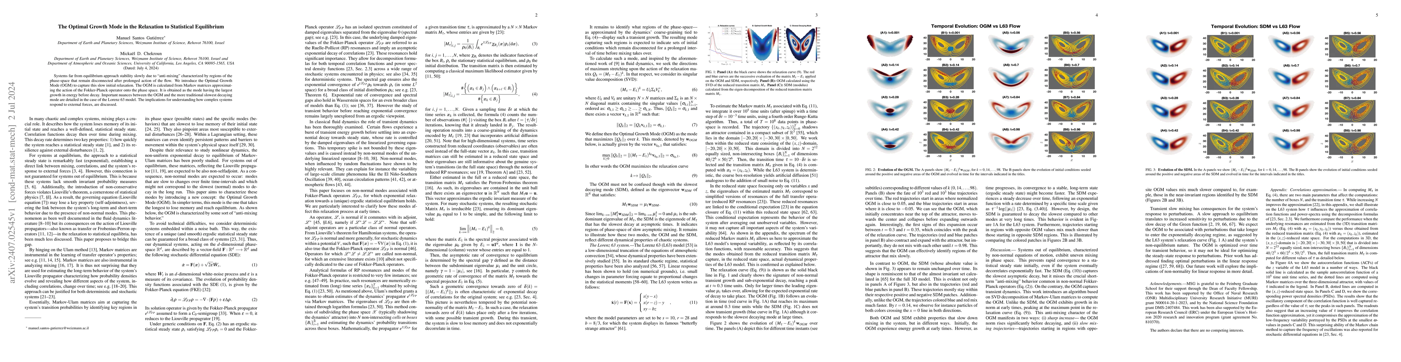 Thumbnail for The Optimal Growth Mode in the Relaxation to Statistical Equilibrium