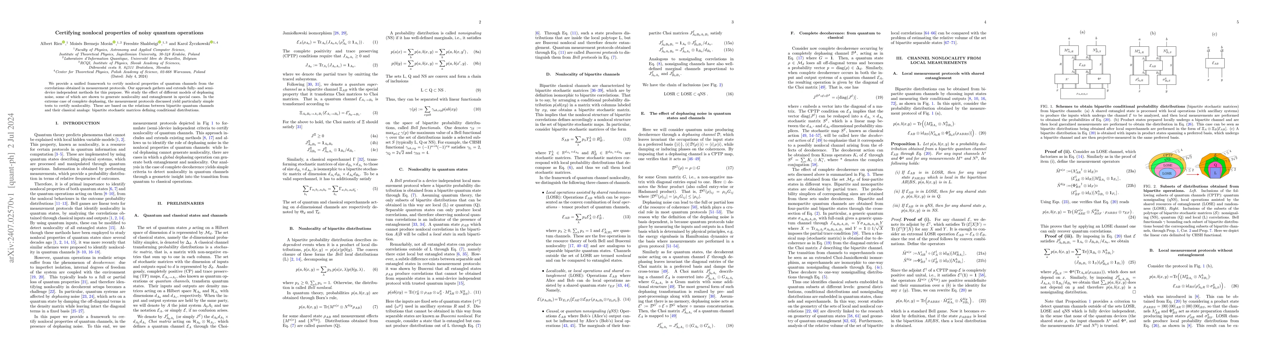 Thumbnail for Certifying nonlocal properties of noisy quantum operations