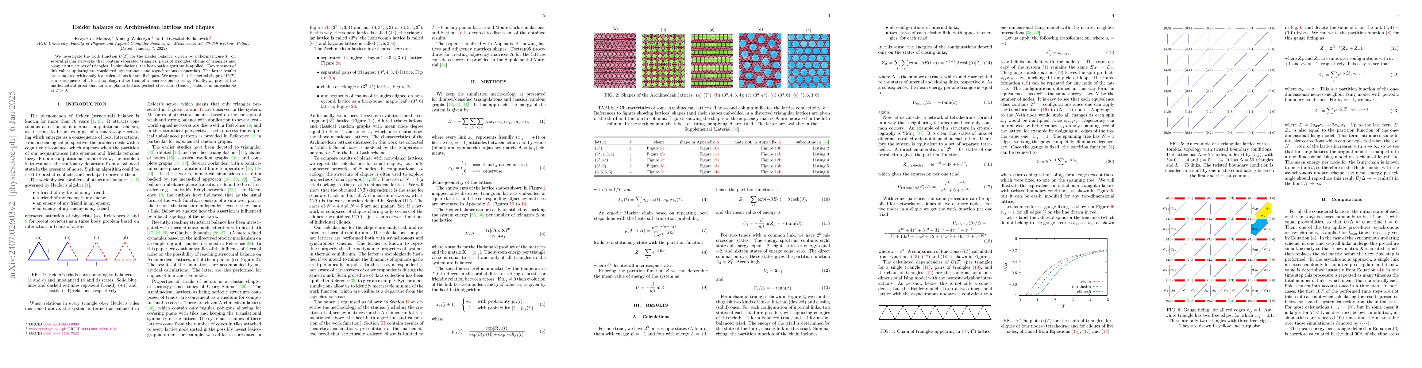 Thumbnail for Heider balance on Archimedean lattices