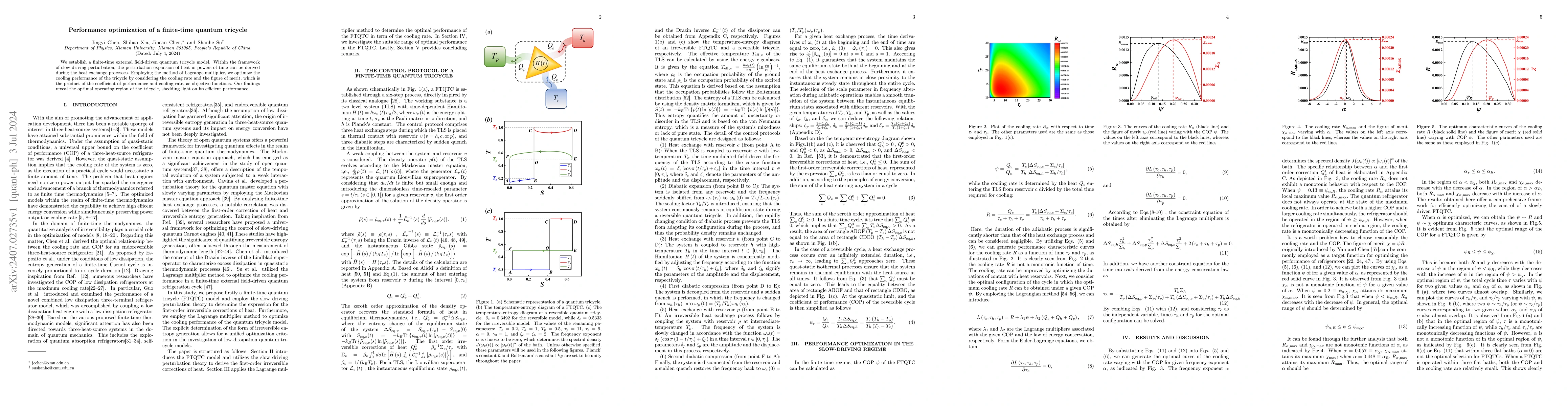 Thumbnail for Performance optimization of a finite-time quantum tricycle