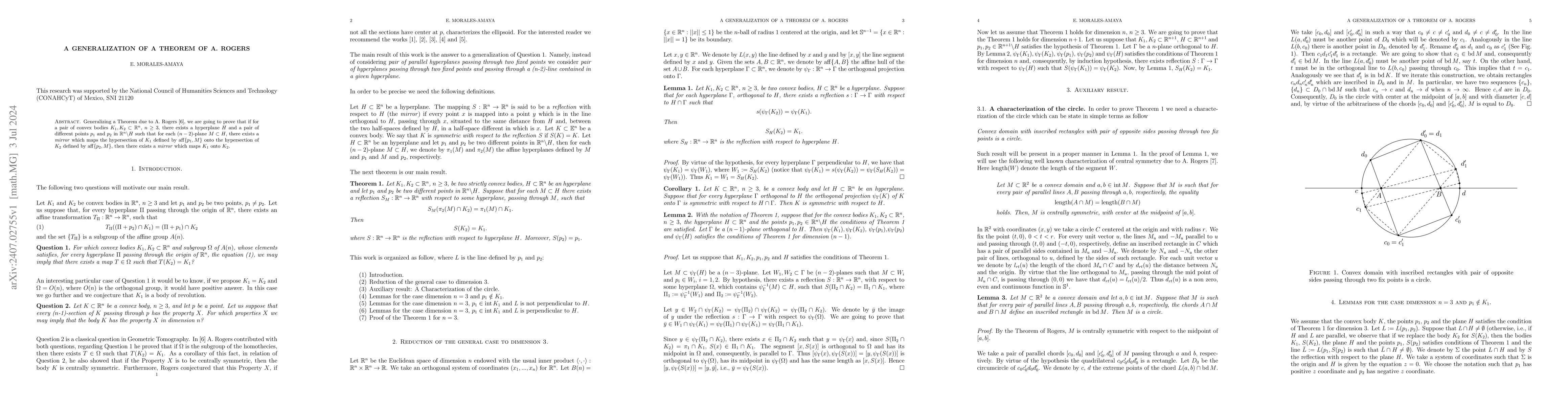 Thumbnail for A generalization of a Theorem of A. Rogers