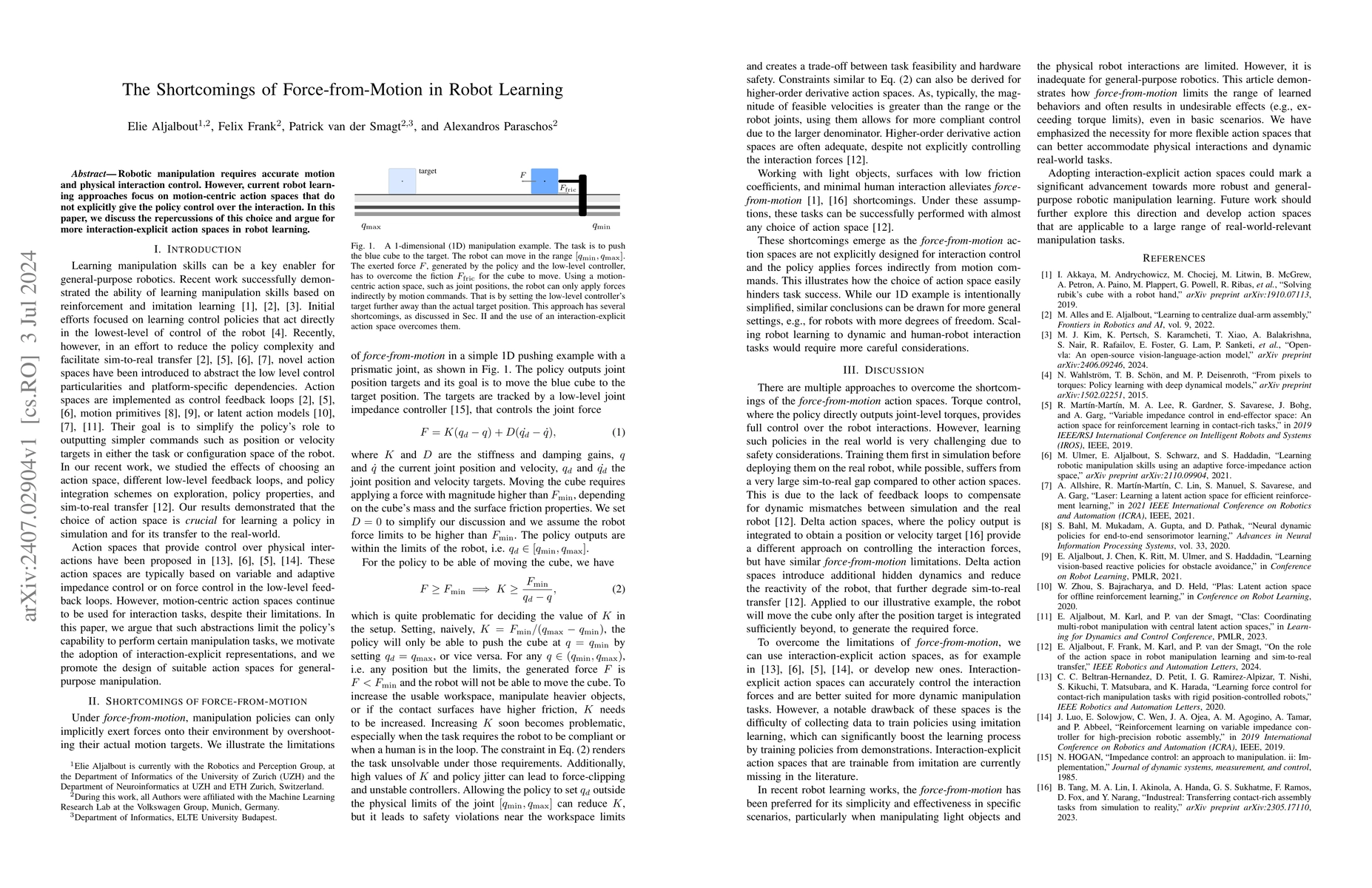 Thumbnail for The Shortcomings of Force-from-Motion in Robot Learning