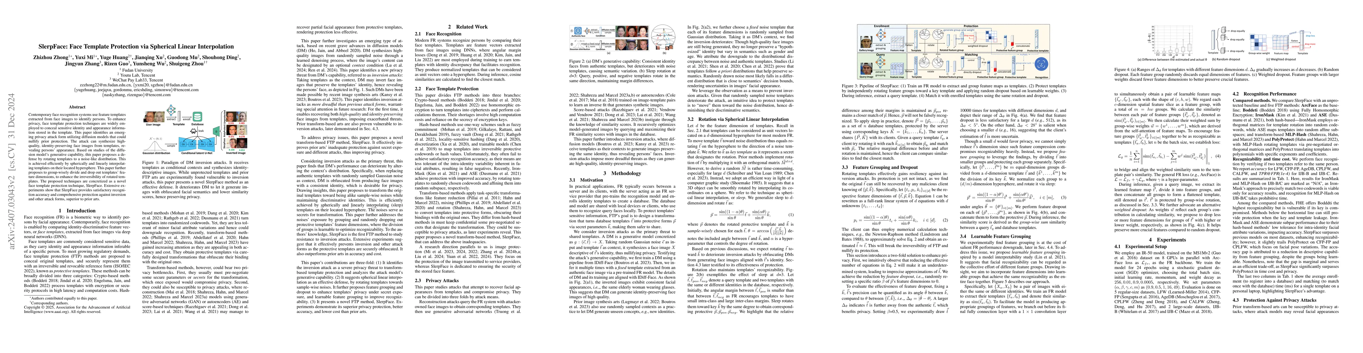 Thumbnail for SlerpFace: Face Template Protection via Spherical Linear Interpolation