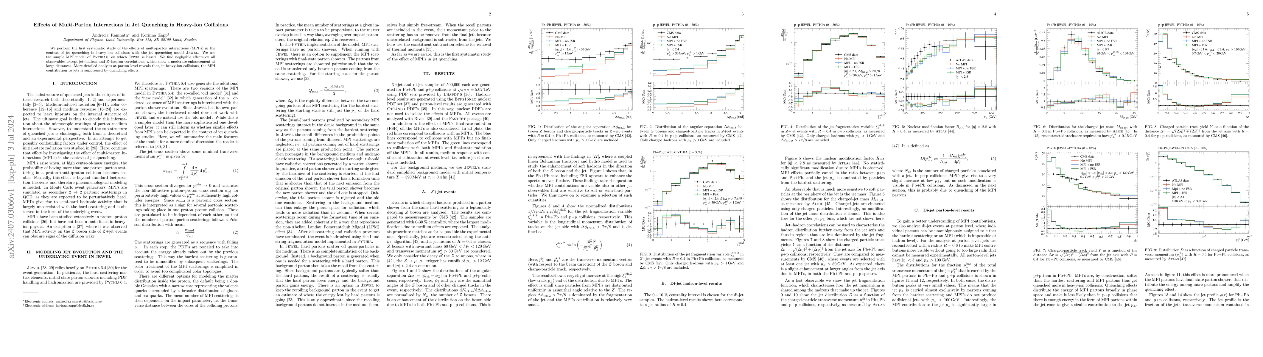 Thumbnail for Effects of Multi-Parton Interactions in Jet Quenching in Heavy-Ion
  Collisions