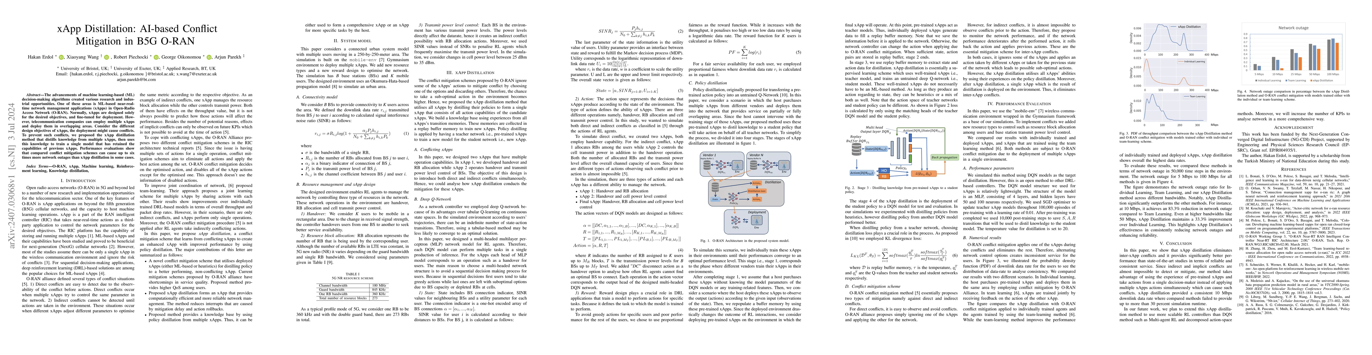 Thumbnail for xApp Distillation: AI-based Conflict Mitigation in B5G O-RAN