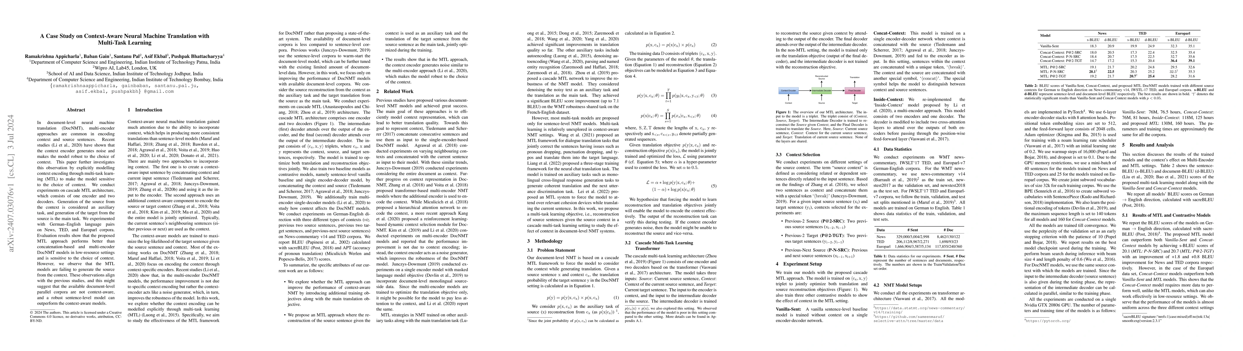 Thumbnail for A Case Study on Context-Aware Neural Machine Translation with Multi-Task
  Learning
