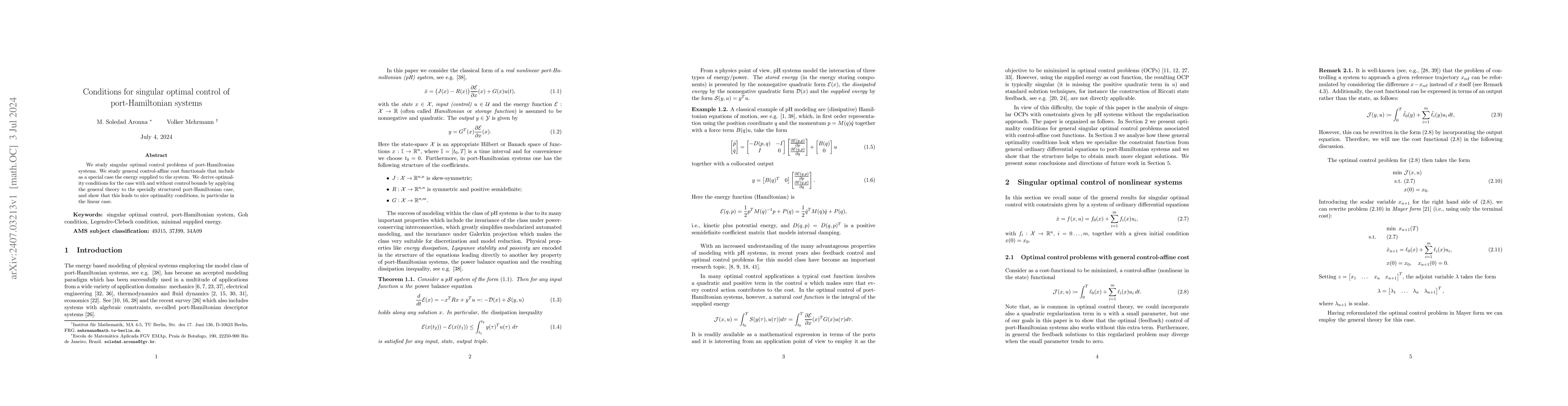 Thumbnail for Conditions for singular optimal control of port-Hamiltonian systems