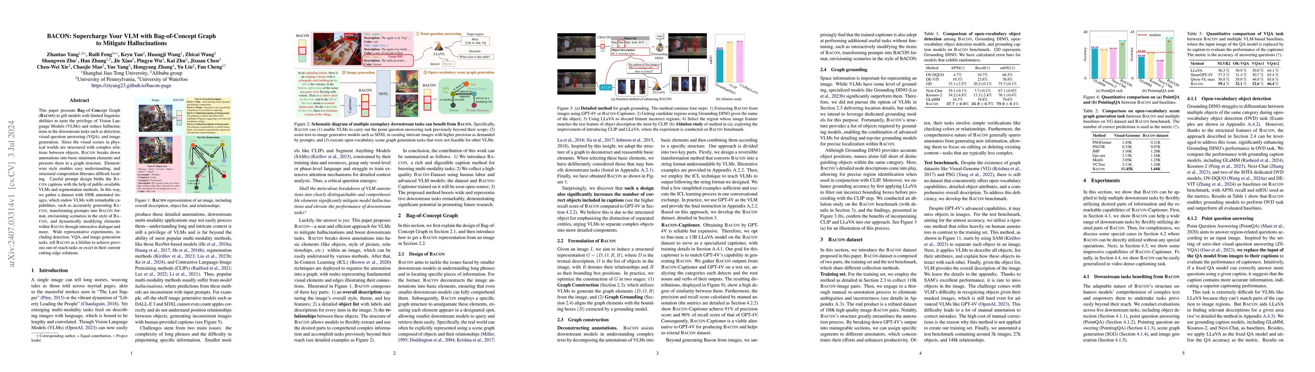 Thumbnail for BACON: Supercharge Your VLM with Bag-of-Concept Graph to Mitigate
  Hallucinations