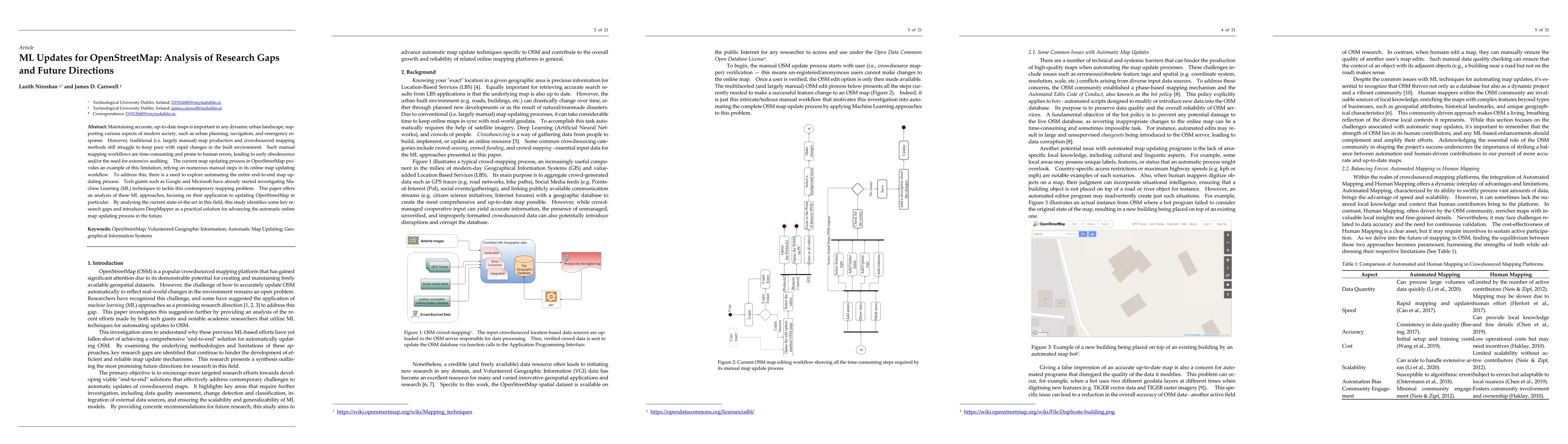 Thumbnail for ML Updates for OpenStreetMap: Analysis of Research Gaps and Future
  Directions