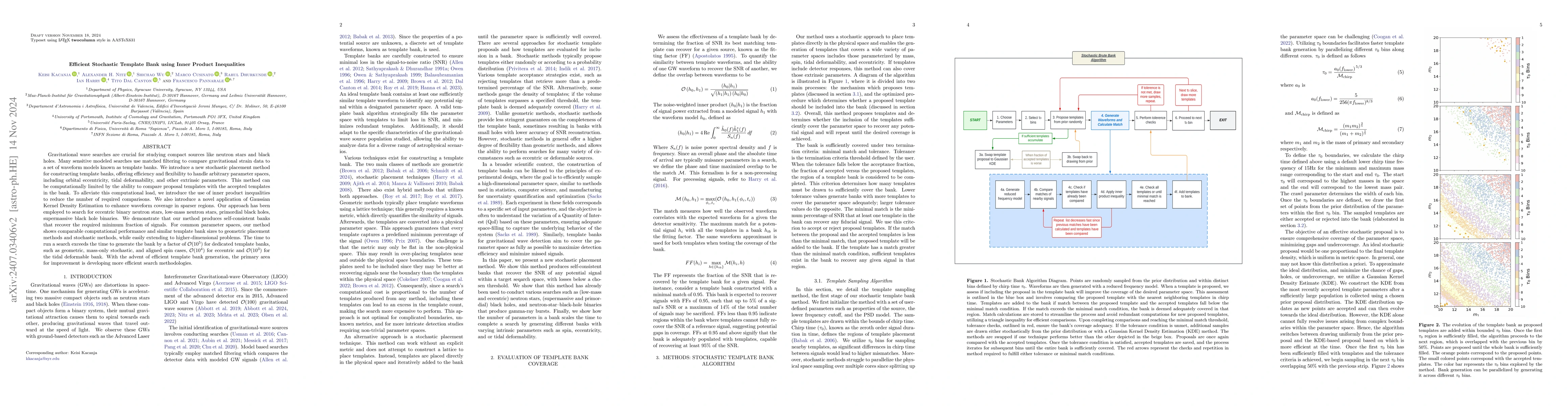 Thumbnail for Efficient Stochastic Template Bank using Inner Product Inequalities