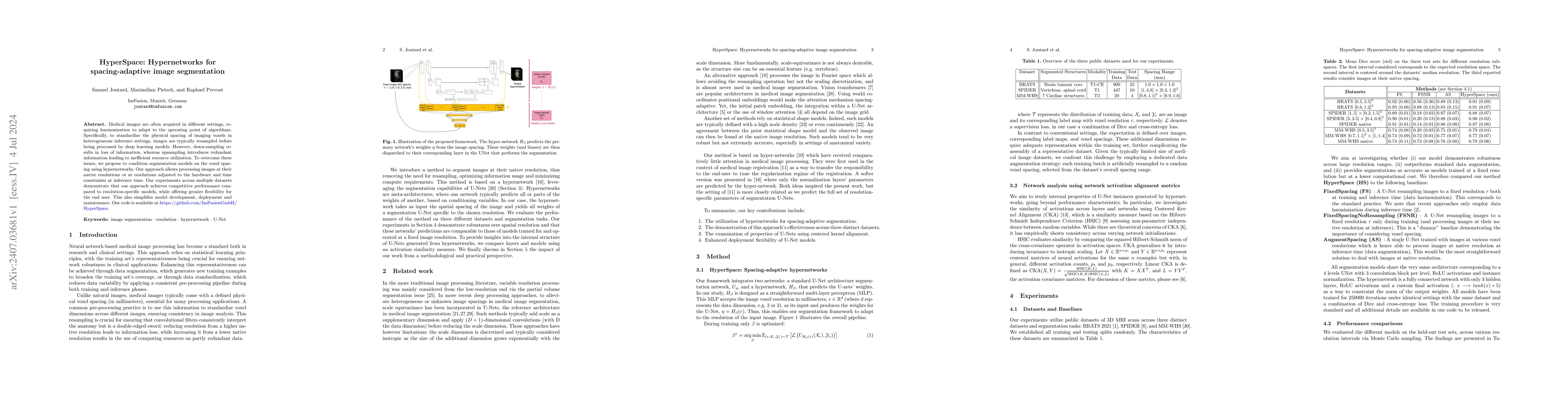 Thumbnail for HyperSpace: Hypernetworks for spacing-adaptive image segmentation