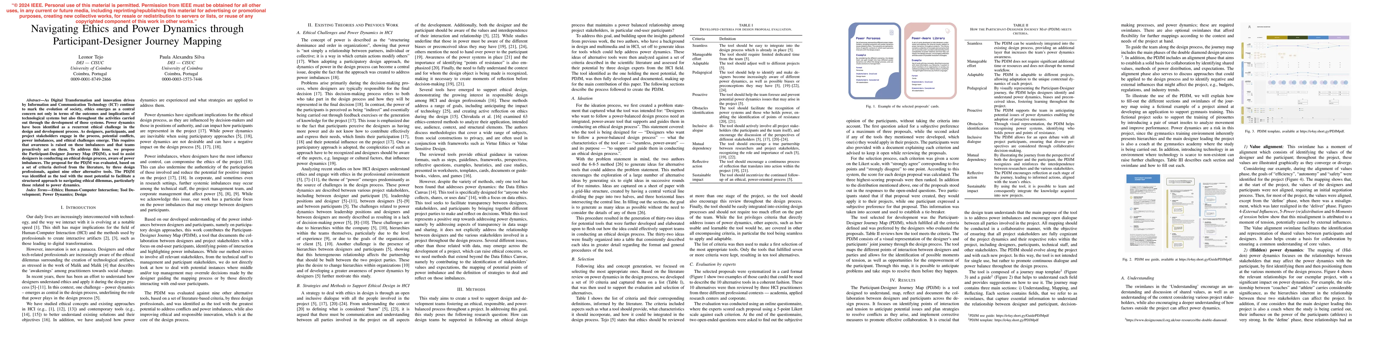 Thumbnail for Navigating Ethics and Power Dynamics through Participant-Designer
  Journey Mapping
