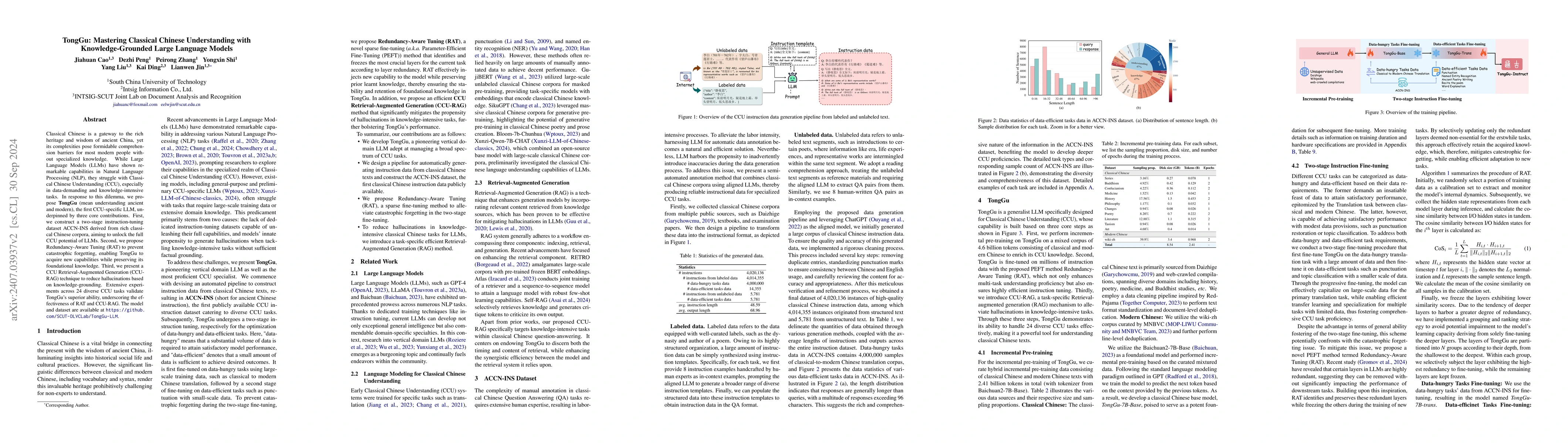 Thumbnail for TongGu: Mastering Classical Chinese Understanding with
  Knowledge-Grounded Large Language Models
