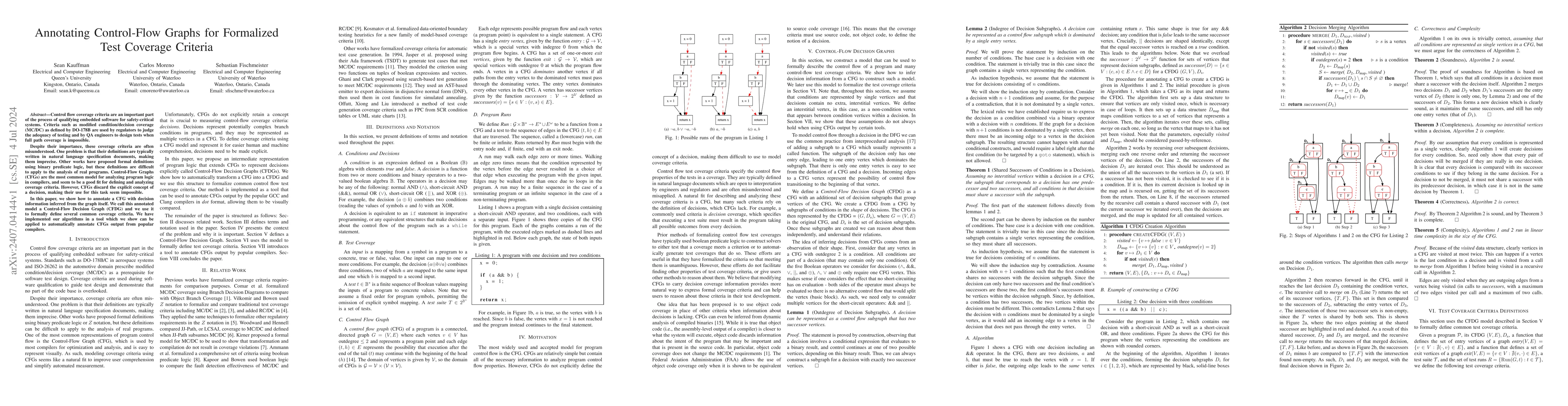 Thumbnail for Annotating Control-Flow Graphs for Formalized Test Coverage Criteria