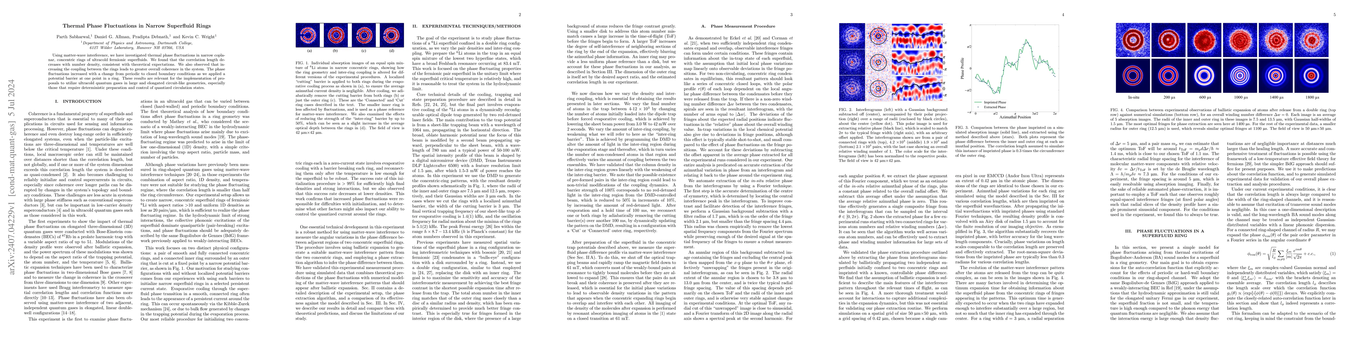 Thumbnail for Thermal Phase Fluctuations in Narrow Superfluid Rings