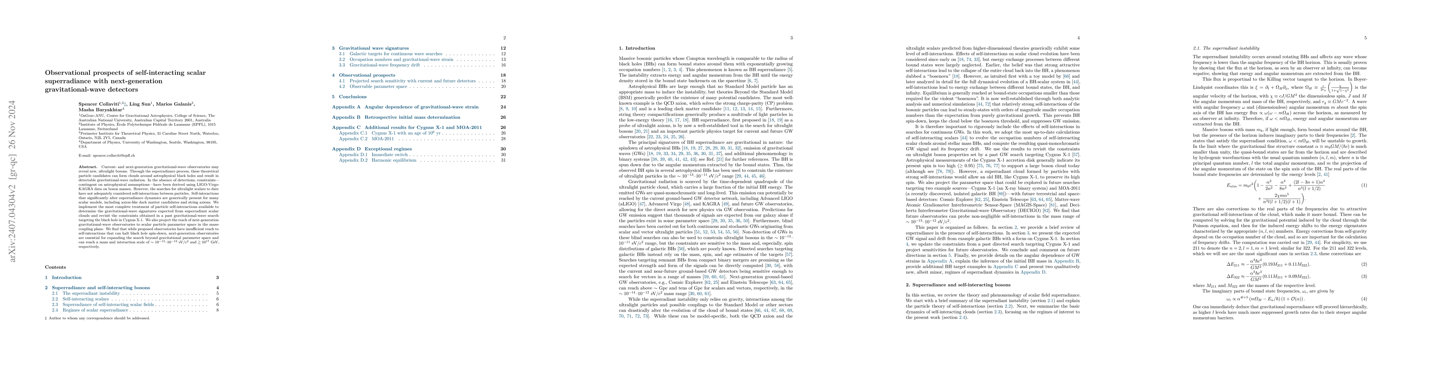 Thumbnail for Observational prospects of self-interacting scalar superradiance with
  next-generation gravitational-wave detectors