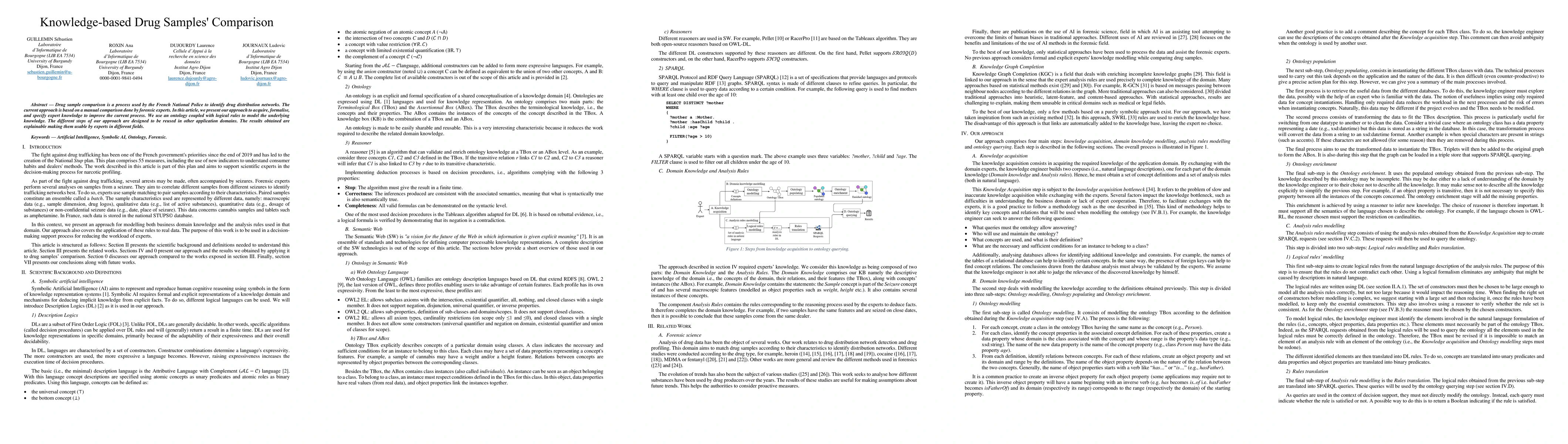 Thumbnail for Knowledge-based Drug Samples' Comparison