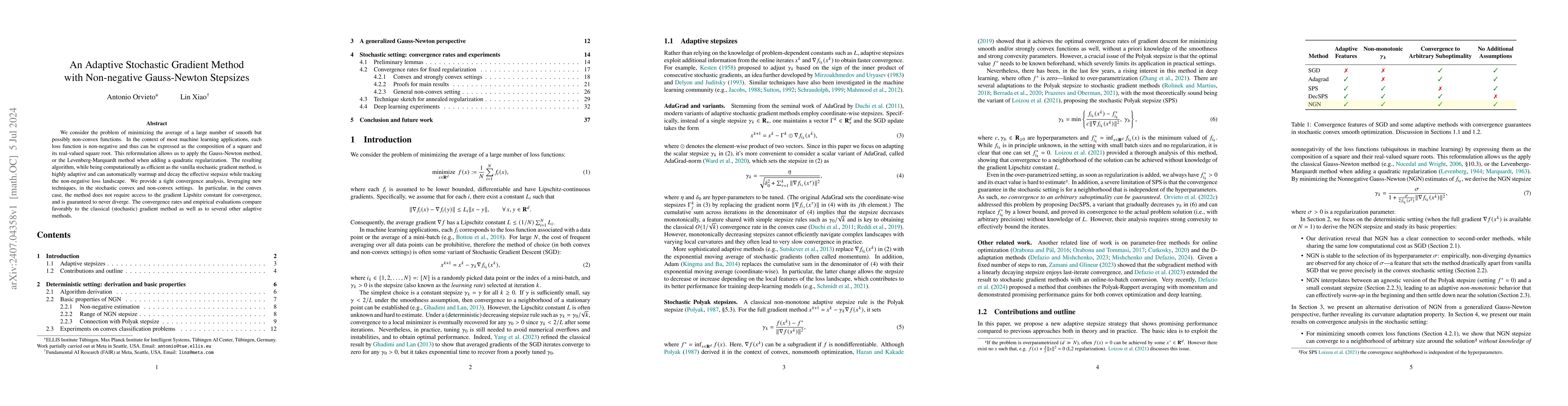 Thumbnail for An Adaptive Stochastic Gradient Method with Non-negative Gauss-Newton
  Stepsizes
