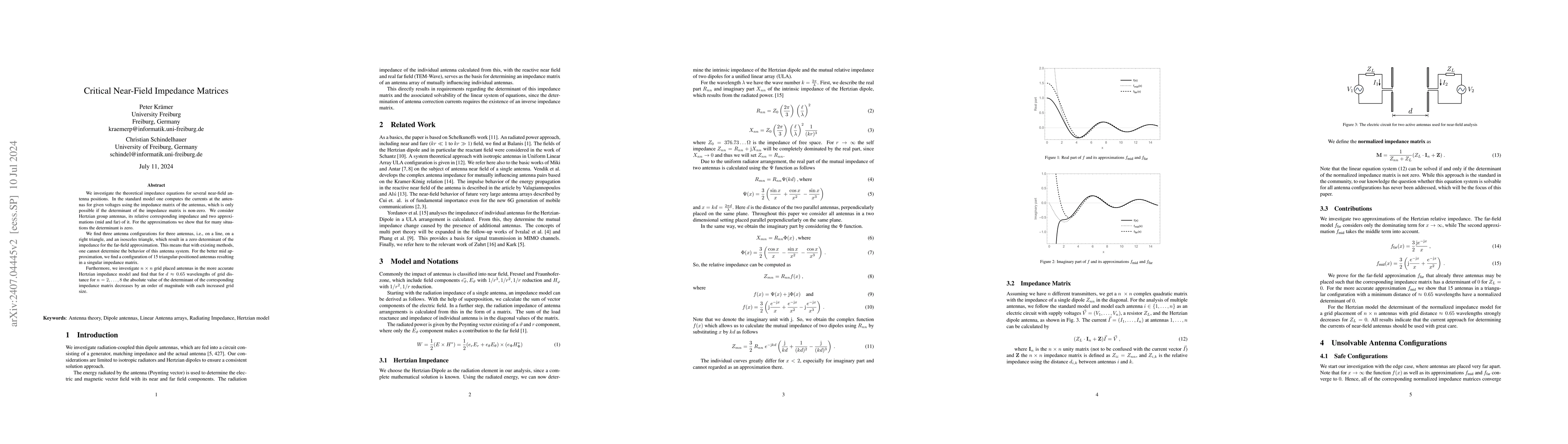 Thumbnail for Critical Near-Field Impedance Matrices