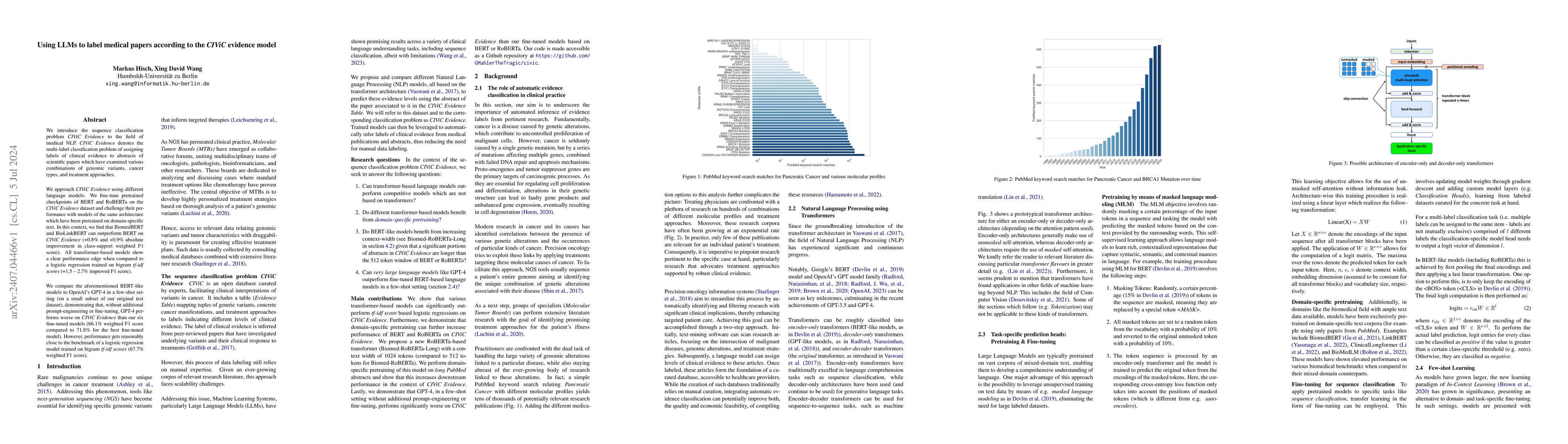 Thumbnail for Using LLMs to label medical papers according to the CIViC evidence model