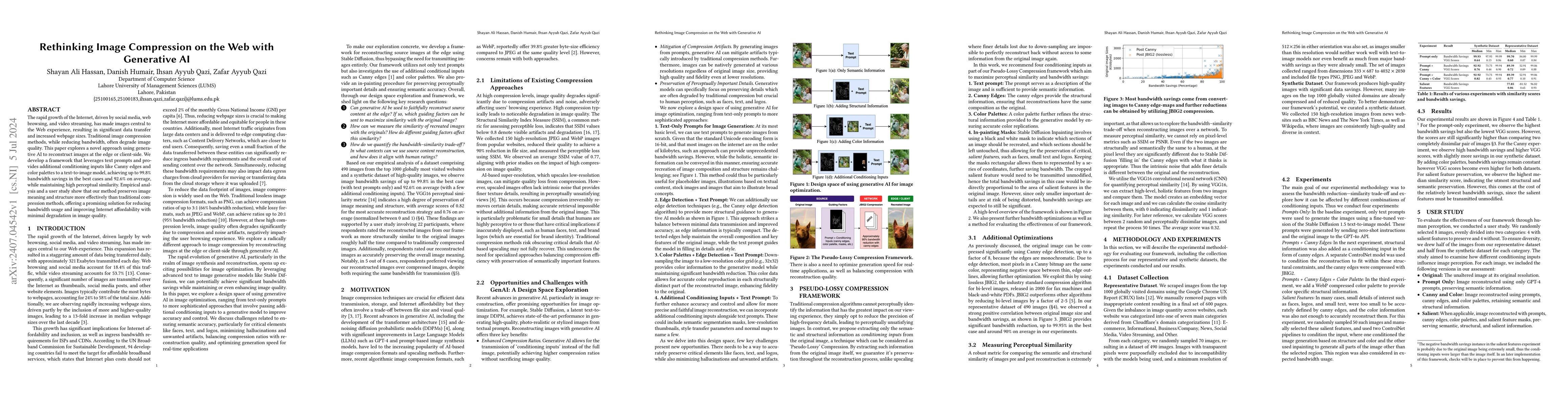 Thumbnail for Rethinking Image Compression on the Web with Generative AI