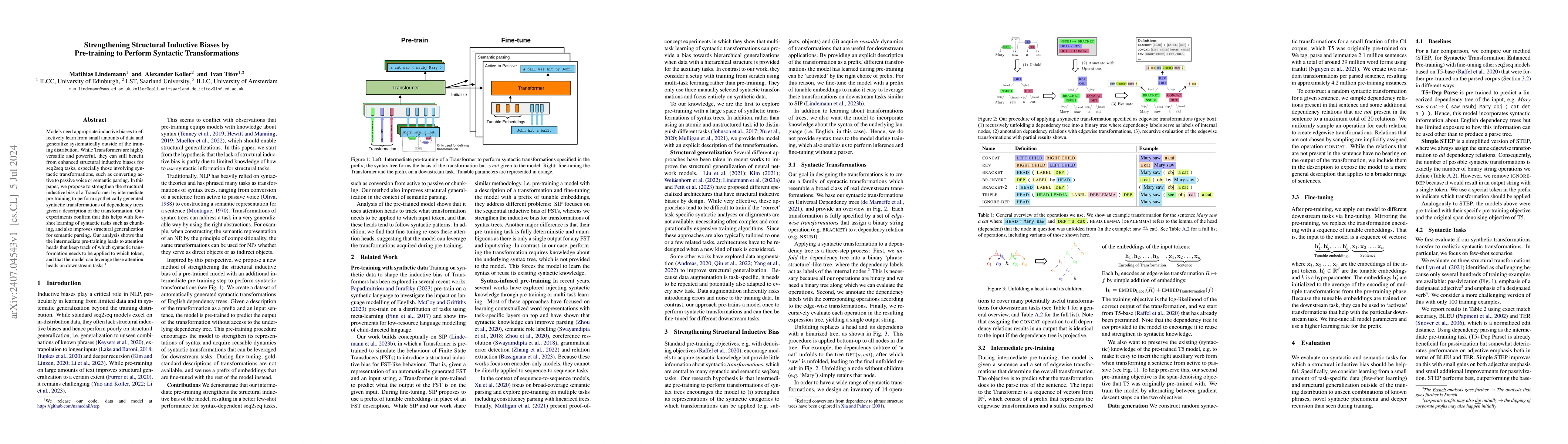 Thumbnail for Strengthening Structural Inductive Biases by Pre-training to Perform
  Syntactic Transformations