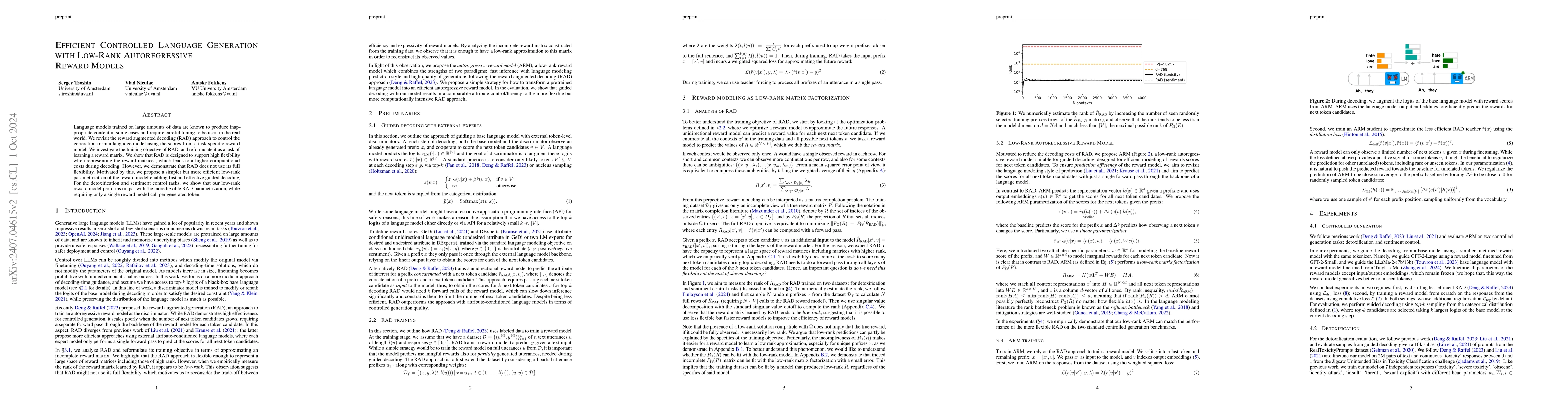 Thumbnail for ARM: Efficient Guided Decoding with Autoregressive Reward Models