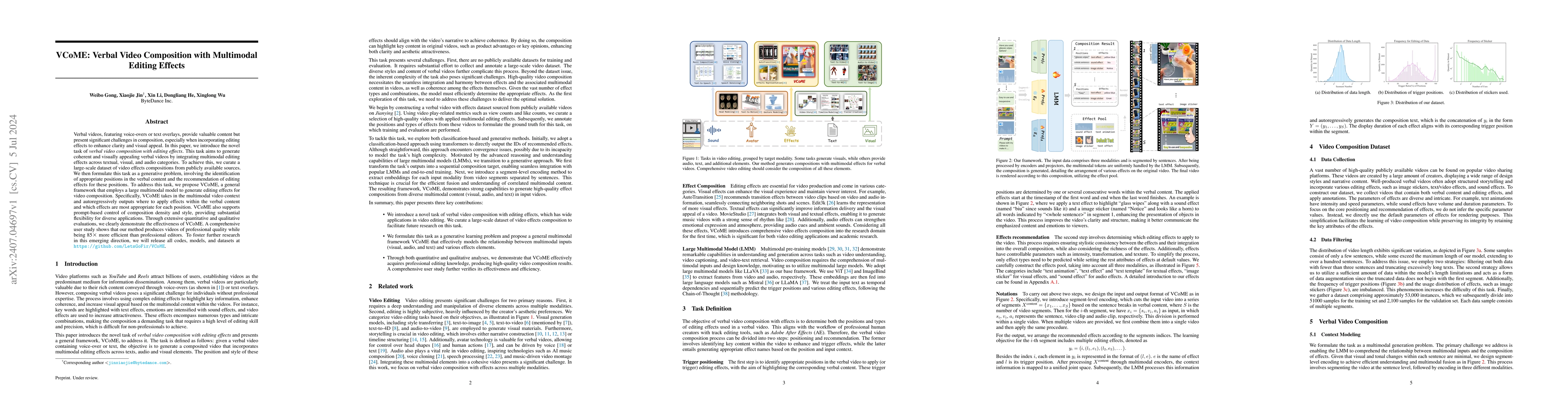 Thumbnail for VCoME: Verbal Video Composition with Multimodal Editing Effects
