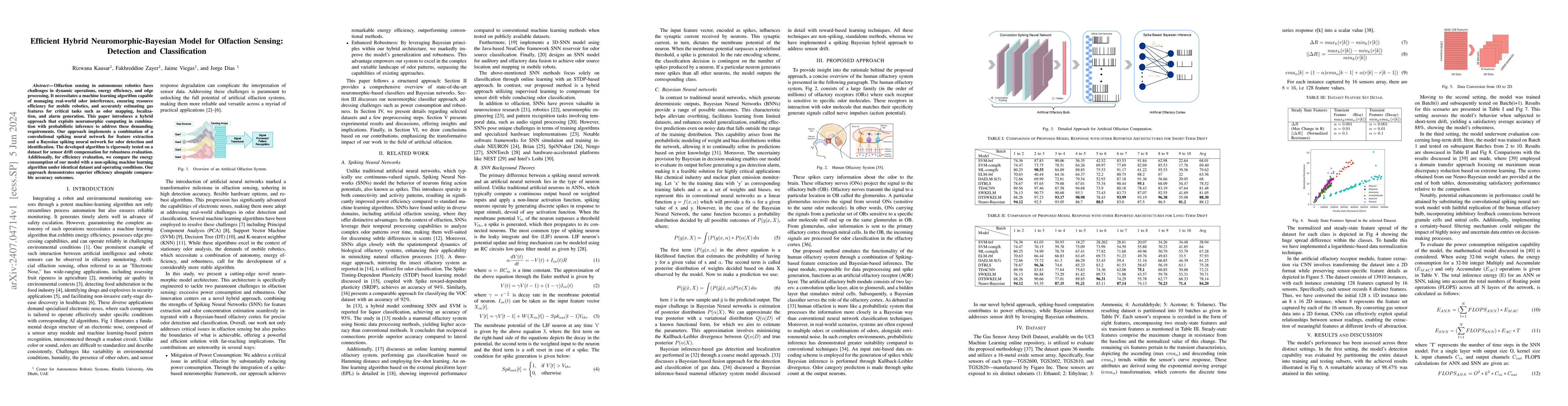 Thumbnail for Efficient Hybrid Neuromorphic-Bayesian Model for Olfaction Sensing:
  Detection and Classification
