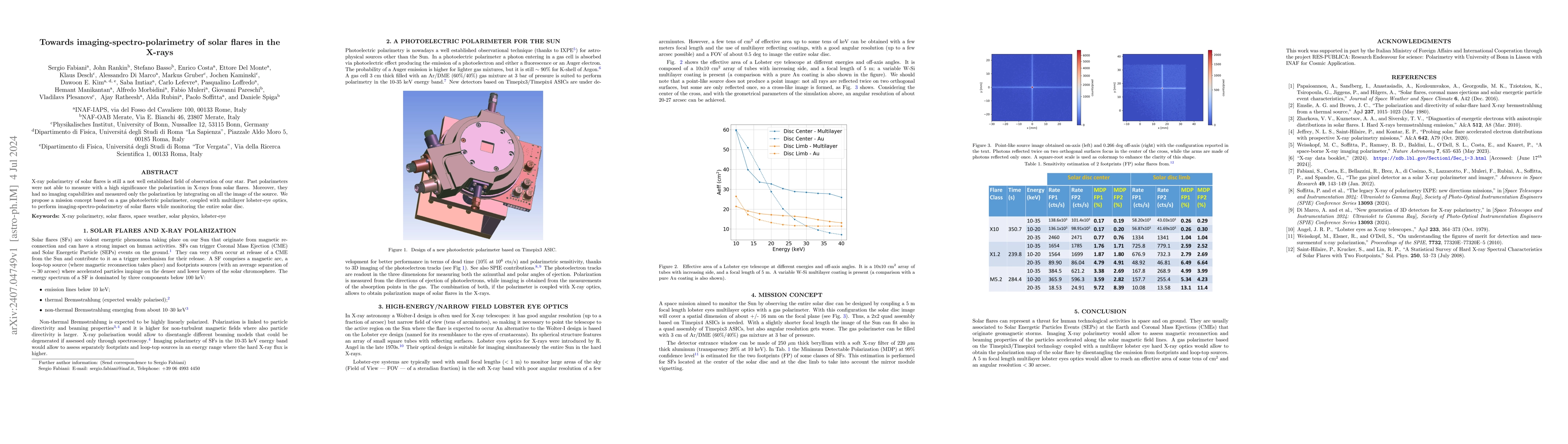 Thumbnail for Towards imaging-spectro-polarimetry of solar flares in the X-rays