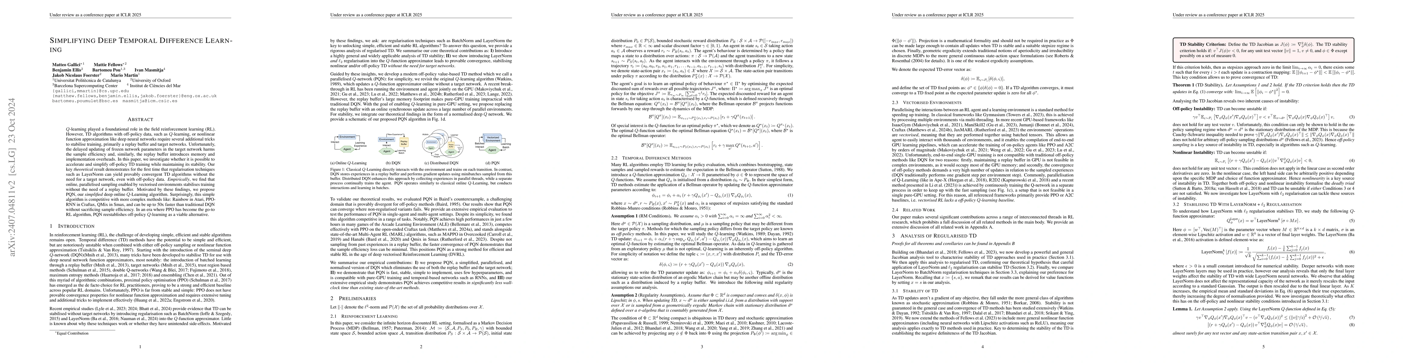 Thumbnail for Simplifying Deep Temporal Difference Learning