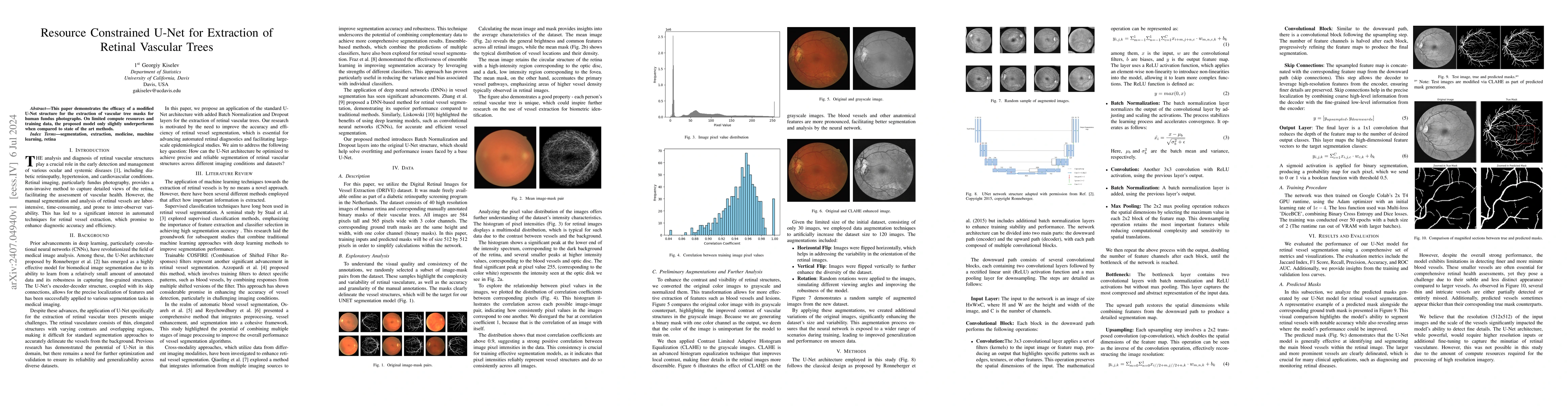 Thumbnail for Resource Constrained U-Net for Extraction of Retinal Vascular Trees