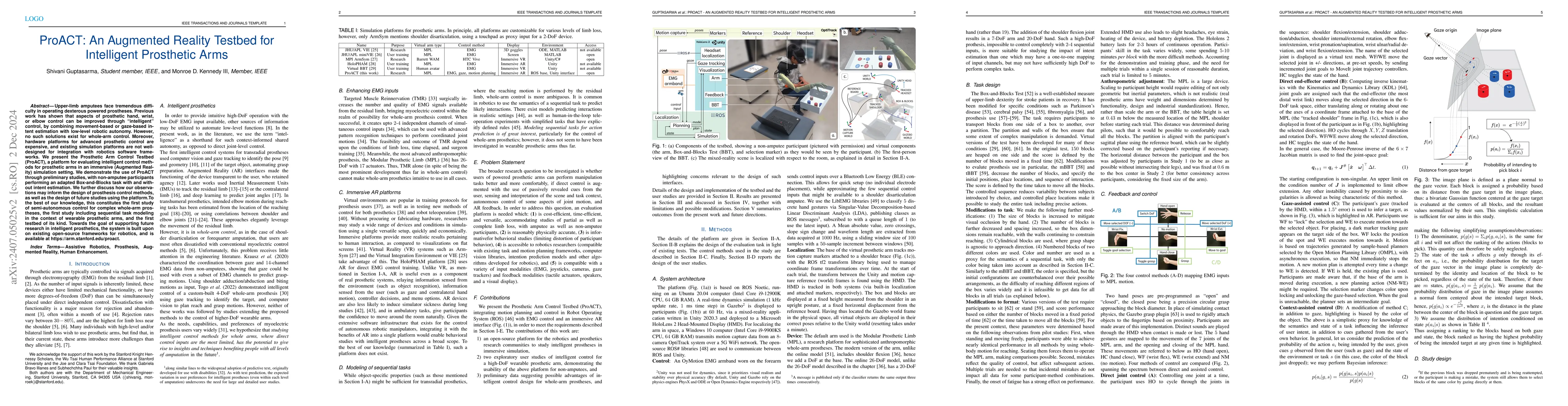 Thumbnail for ProACT: An Augmented Reality Testbed for Intelligent Prosthetic Arms