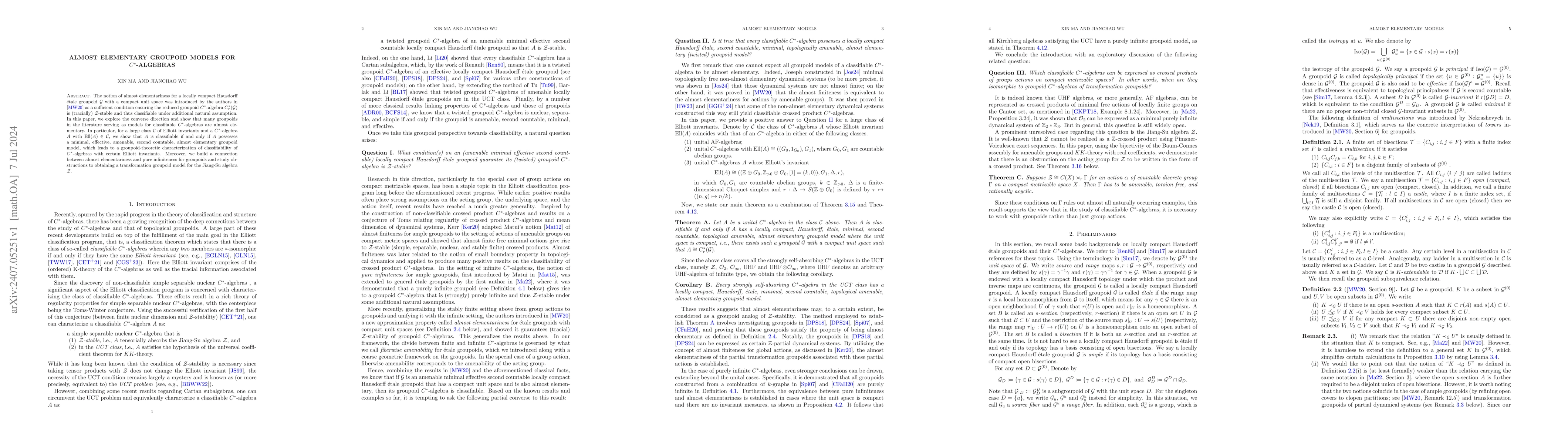 Thumbnail for Almost elementary groupoid models for $C^*$-algebras