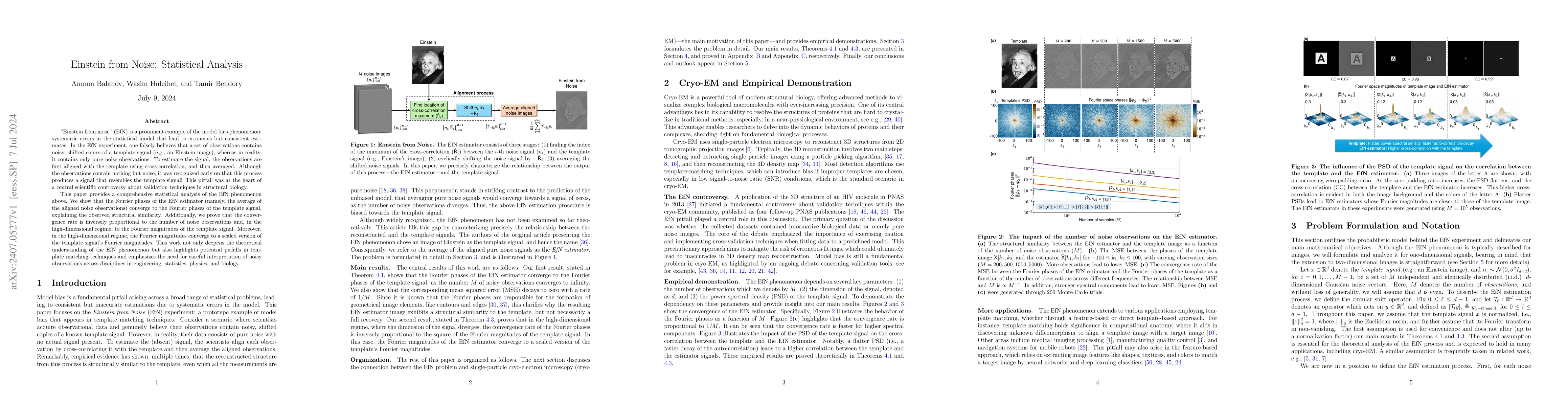 Thumbnail for Einstein from Noise: Statistical Analysis