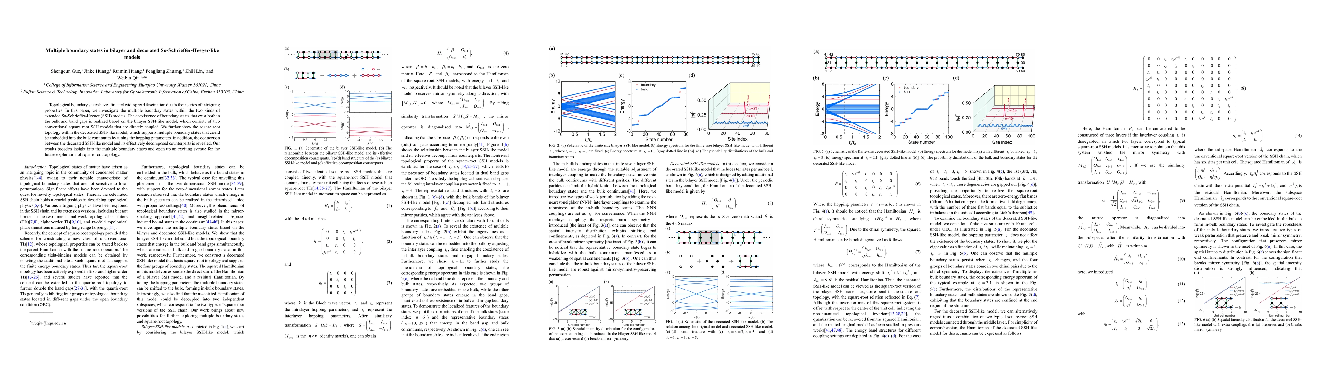Thumbnail for Multiple boundary states in bilayer and decorated
  Su-Schrieffer-Heeger-like models