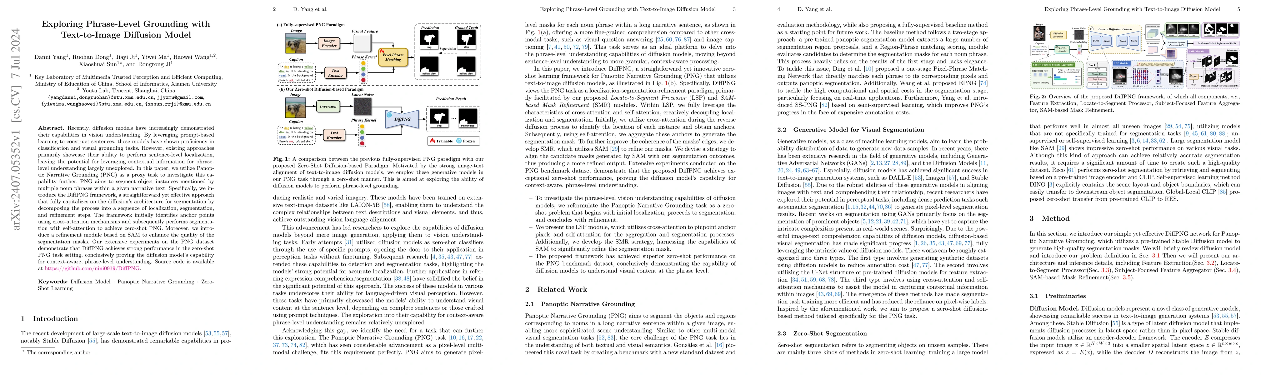 Thumbnail for Exploring Phrase-Level Grounding with Text-to-Image Diffusion Model